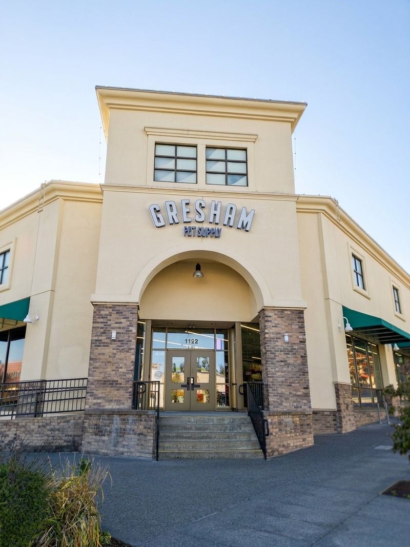 The Gresham Pet Supply storefront